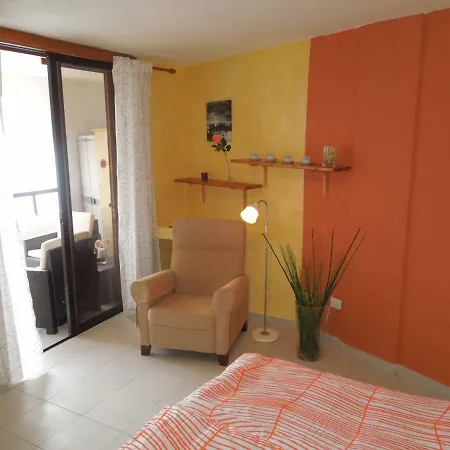 شقة Studio In Parque Santiago 2 With Heated Pool, Only 100 M To The Beach أرونا