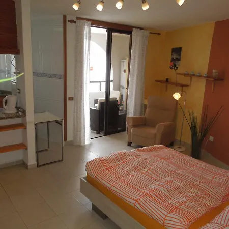 Studio In Parque Santiago 2 With Heated Pool, Only 100 M To The Beach أرونا